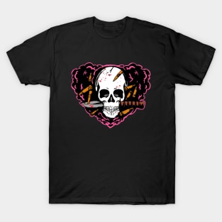 cute love skull T-Shirt